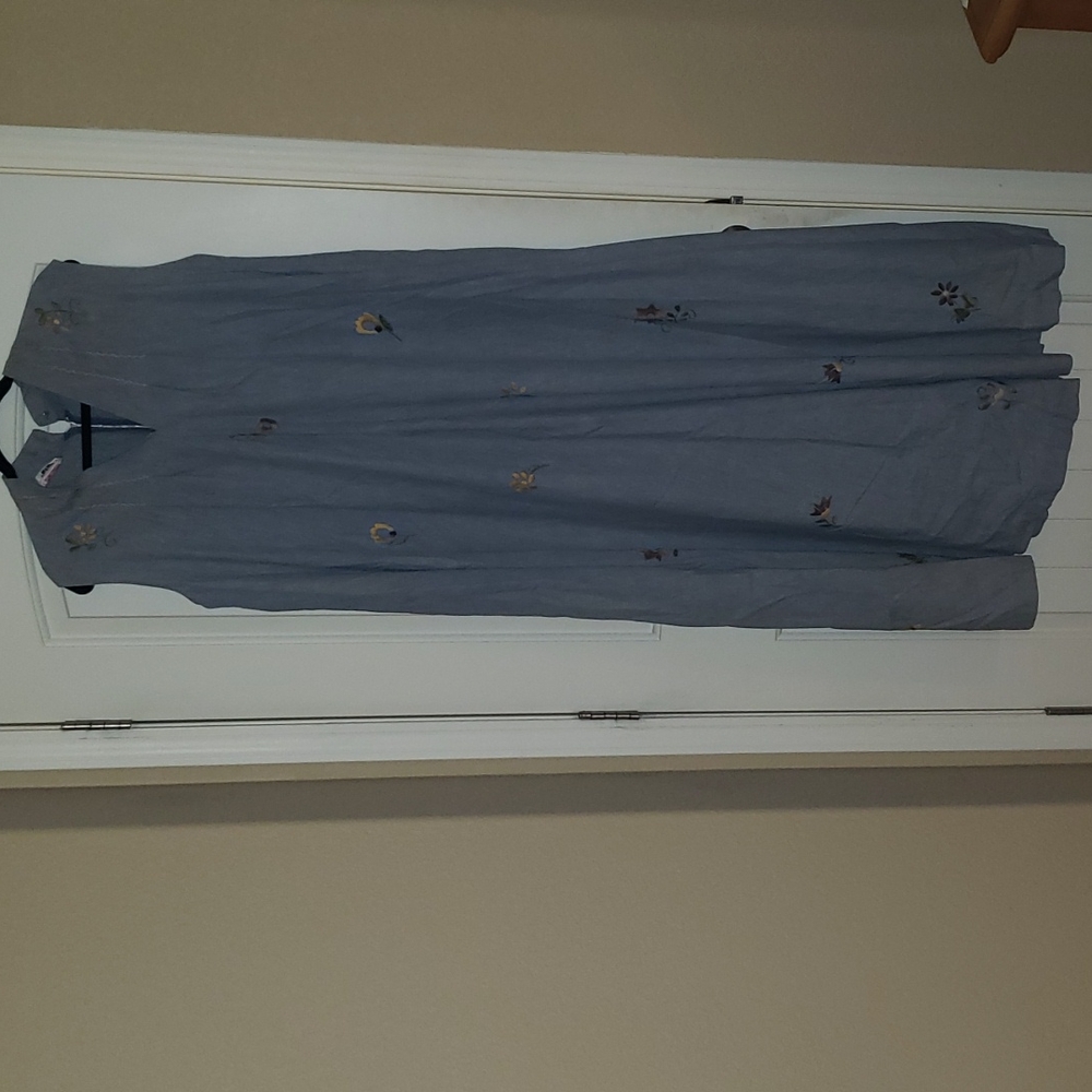 Angelica Vintage Maxi Dress Floral Size XL